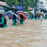 খাল দখল করে মার্কেট নির্মাণ;টানা বৃষ্টিতে ডুবছে ফেনী শহর