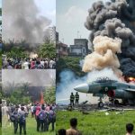 উত্তরার দিয়াবাড়ি এলাকায় প্রশিক্ষণ বিমান বিধ্বস্ত;হতাহতের শঙ্কা