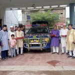 বুড়িচংয়ে অবসরপ্রাপ্ত ৬ পুলিশ সদস্যকে রাজকীয় বিদায় সংবর্ধনা