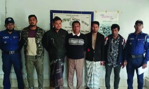 আখাউড়ায় সন্ত্রাসবিরোধী আইনের মামলায় পাঁচজন গ্রেপ্তার