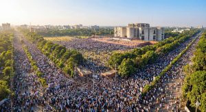 খালেদা জিয়ার জানাজায় পদদলিতে এক ব্যক্তির মৃত্যু
