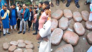 বুড়িচংয়ে যুবকদের উদ্যোগে ২৪ কেজি গাঁজা উদ্ধার,ইউএনও’র উপস্থিতিতে আগুনে পুড়িয়ে ধ্বংস!