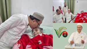 কুমিল্লা-৫ আসনে হাজী জসিম উদ্দিন এমপি নির্বাচিত হয়েই হাসপাতালে গিয়ে অসুস্থ মায়ের কপালে চুমু;সবার কাছে চাইলেন দোয়া