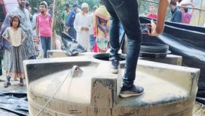 মাটির নিচে মজুদ ১০ হাজার লিটার জ্বালানি তেল;অতঃপর