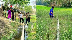 ব্রাহ্মণপাড়ায় অবৈধ ড্রেজারের বিরুদ্ধে মোবাইল কোর্ট অভিযান, পাইপ ও মেশিন ধ্বংস