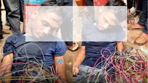 বুড়িচংয়ে মাদক সেবনকালে হাতেনাতে যুবক আটক,চুরিসহ নানান অভিযোগ স্থানীয়দের