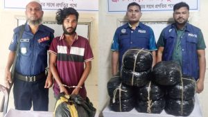 ব্রাহ্মণপাড়ায় পুলিশের অভিযানে ৩১ কেজি গাঁজা উদ্ধার,মাদক ব্যবসায়ী গ্রেফতার