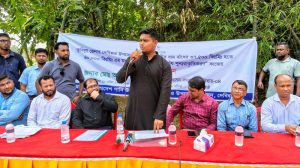 রাজনৈতিক অসহযোগিতার কারণে গোমতী নদীর রক্ষণাবেক্ষণ কার্যক্রম বাধাগ্রস্ত হচ্ছে; এমপি হাসনাত