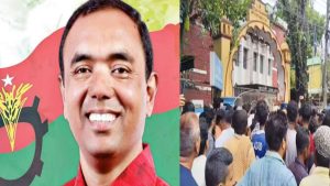 বিএনপি নেতা রেজাউল কাইয়ুম আটক, থানা ঘেরাও