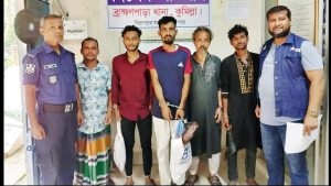 ব্রাহ্মণপাড়ায় পুলিশের বিশেষ অভিযানে ইয়াবাসহ সাজাপ্রাপ্ত ৫ আসামি গ্রেপ্তার