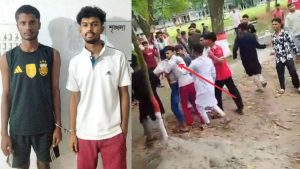 বুড়িচংয়ে কিশোর গ্যাংয়ের দুই সদস্য আটক