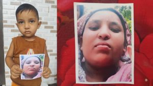 ব্রাহ্মণপাড়ায় মায়ের খোঁজে দিশেহারা দুই বছরের শিশু আব্দুল্লাহ