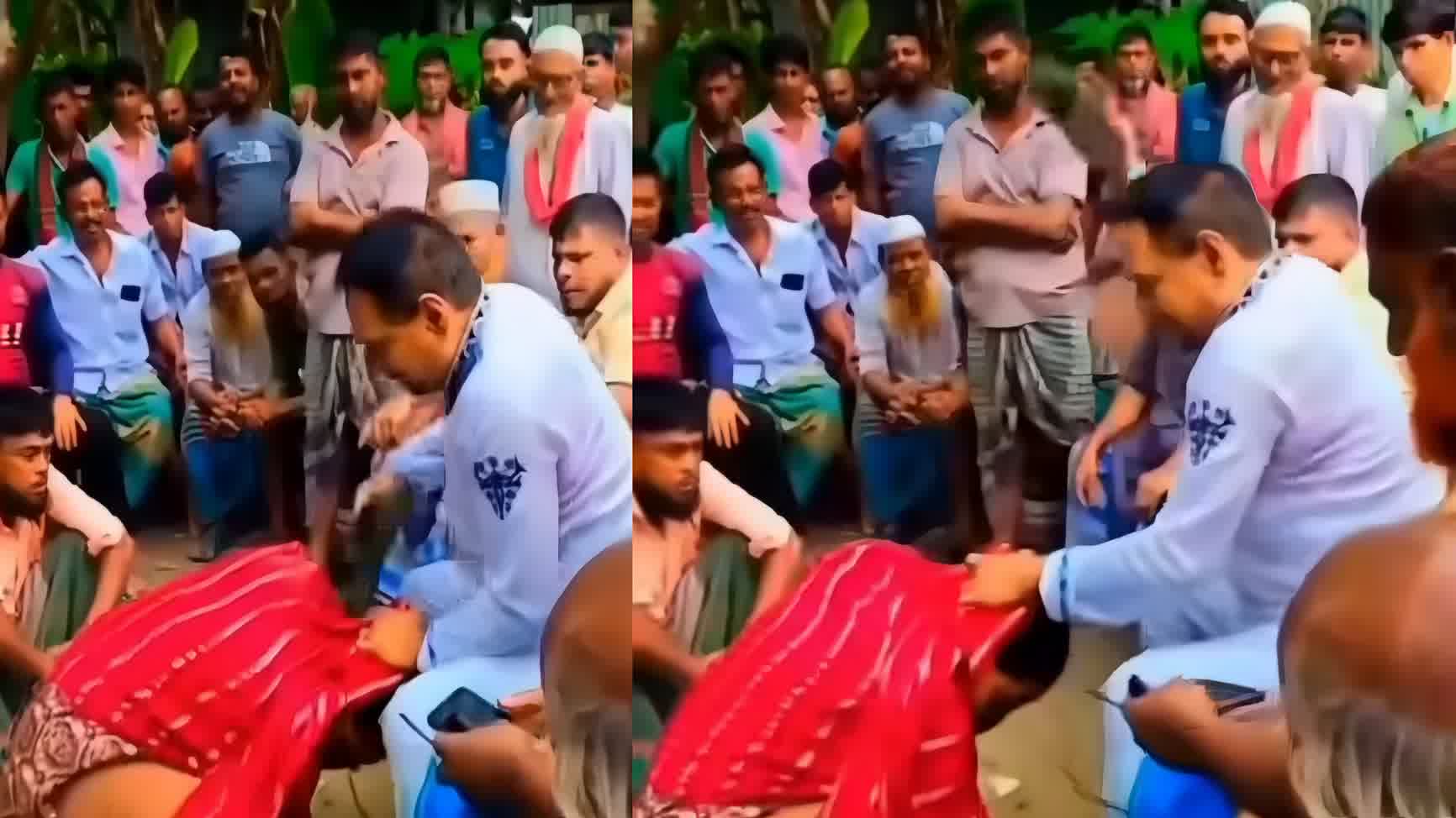 ব্রাহ্মণপাড়ায় সালিশের নামে নারীকে প্রকাশ্যে জুতাপেটা, চেয়ারম্যানের বিরুদ্ধে ক্ষোভ; হেনস্তার ভিডিও ভাইরাল