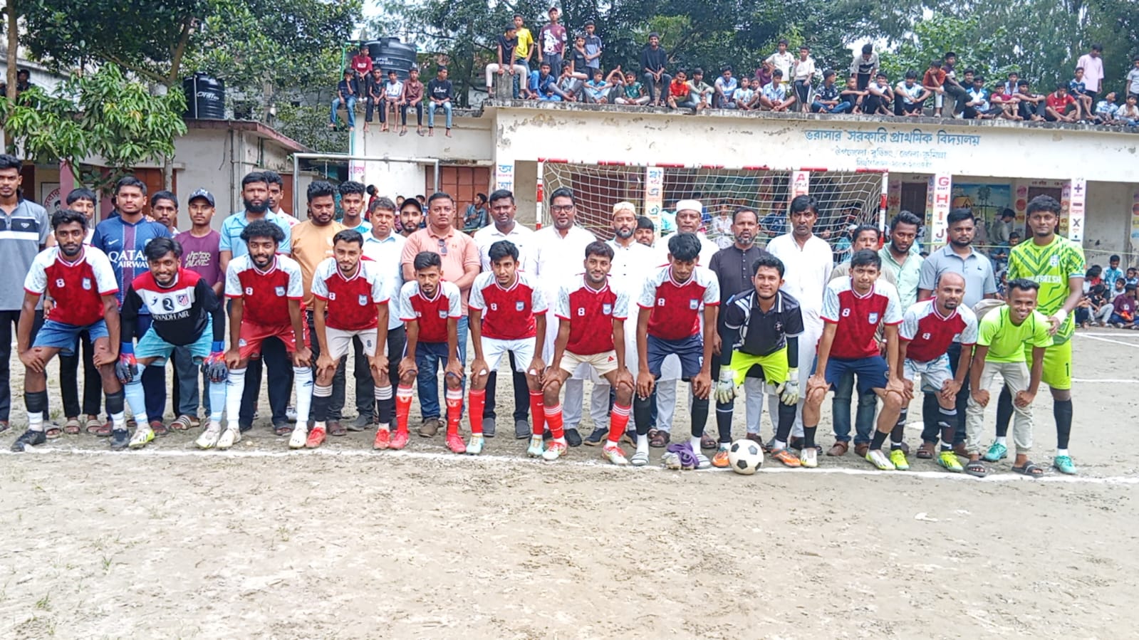 বুড়িচংয়ে হাজী জসিম উদ্দিন এমপি ডাবল হোন্ডা কাপ ফুটবল টুর্নামেন্টে বাকশীমূল ইউনিয়ন একাদশের জয়