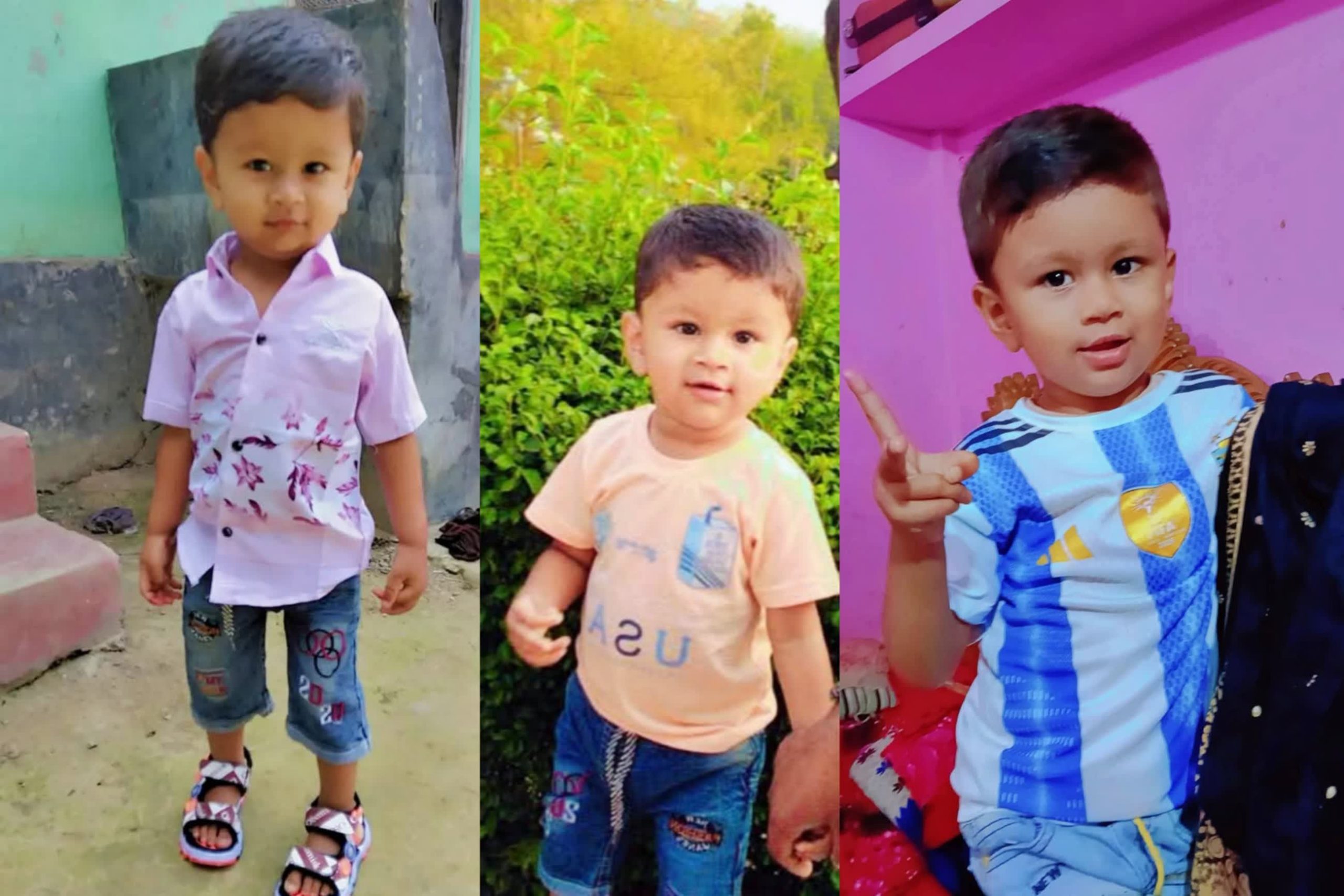 বুড়িচংয়ে মা-বাবার খোঁড়া গর্তে পড়ে প্রাণ গেল শিশুর