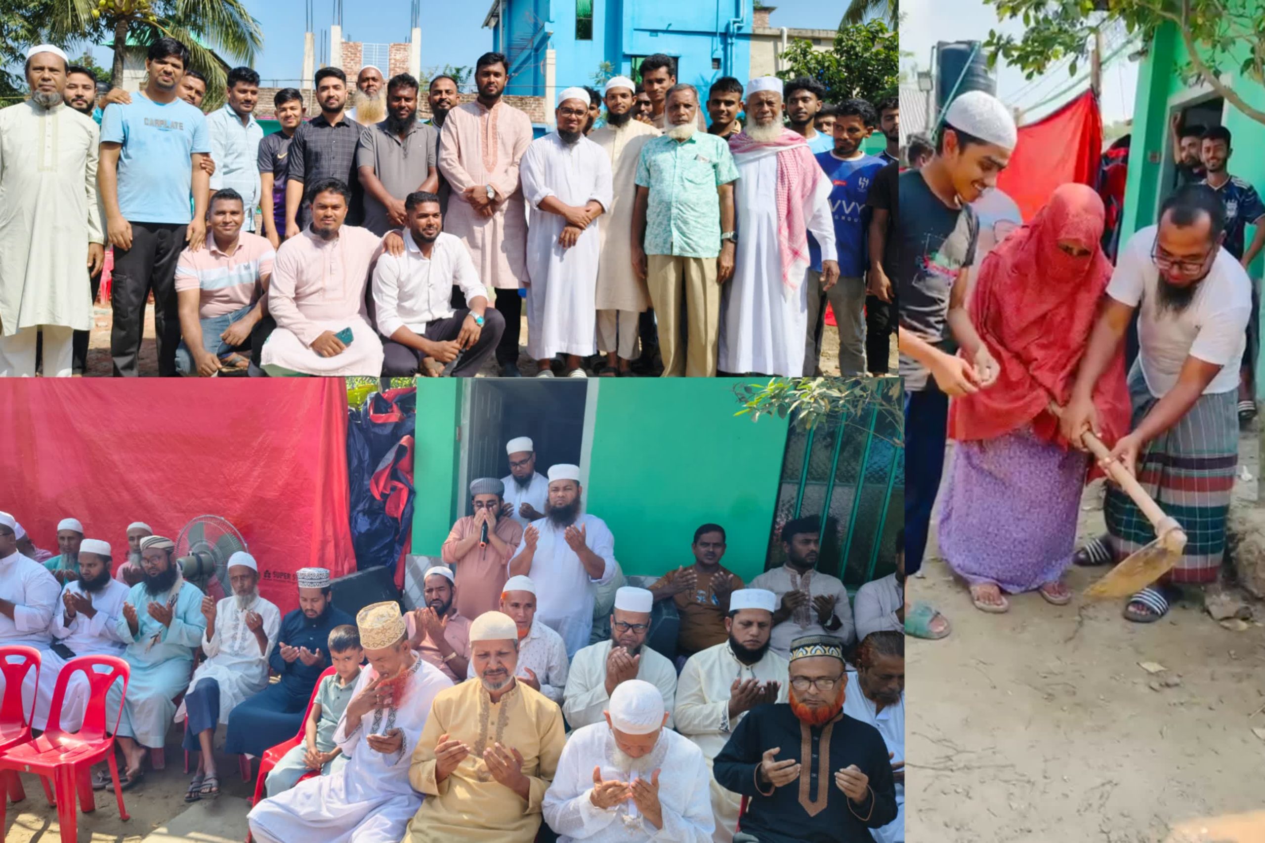বুড়িচংয়ে জামিয়া ইসলামিয়া মুমতাজুস সুন্নাহ মহিলা মাদ্রাসার পাঁচতলা ভবনের ভিত্তিপ্রস্তর স্থাপন