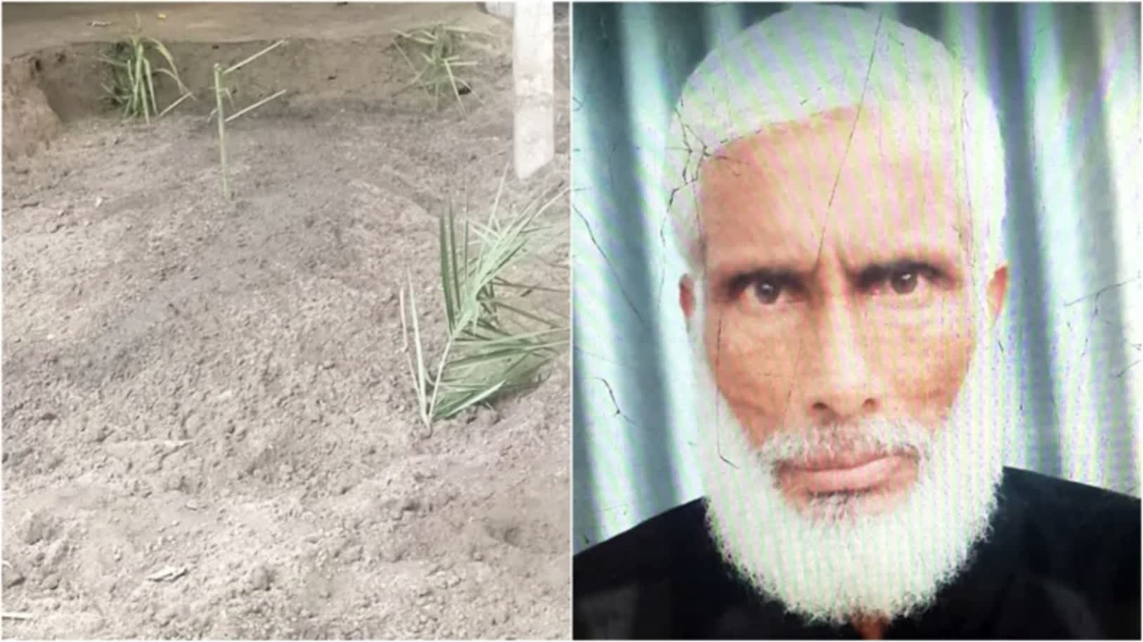 গণকবরস্থান নেই,বসতঘরেই শেষ ঠিকানা বৃদ্ধের