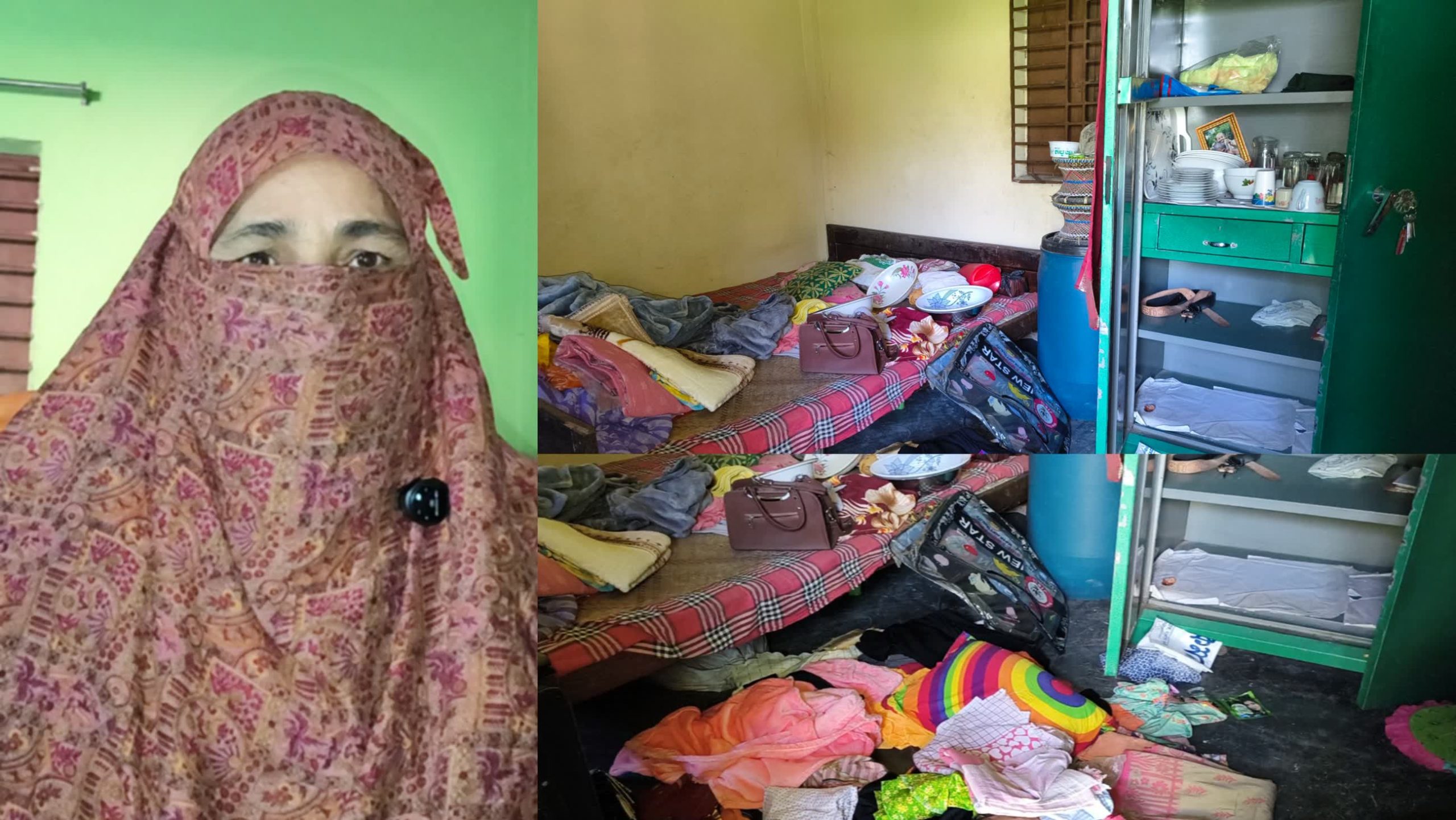 বুড়িচংয়ে বাড়ি তালা দিয়ে অসুস্থ স্বামীর সেবায় স্ত্রী-মেয়ে হাসপাতালে,বাড়িতে এসে দেখে কিছুই নাই!