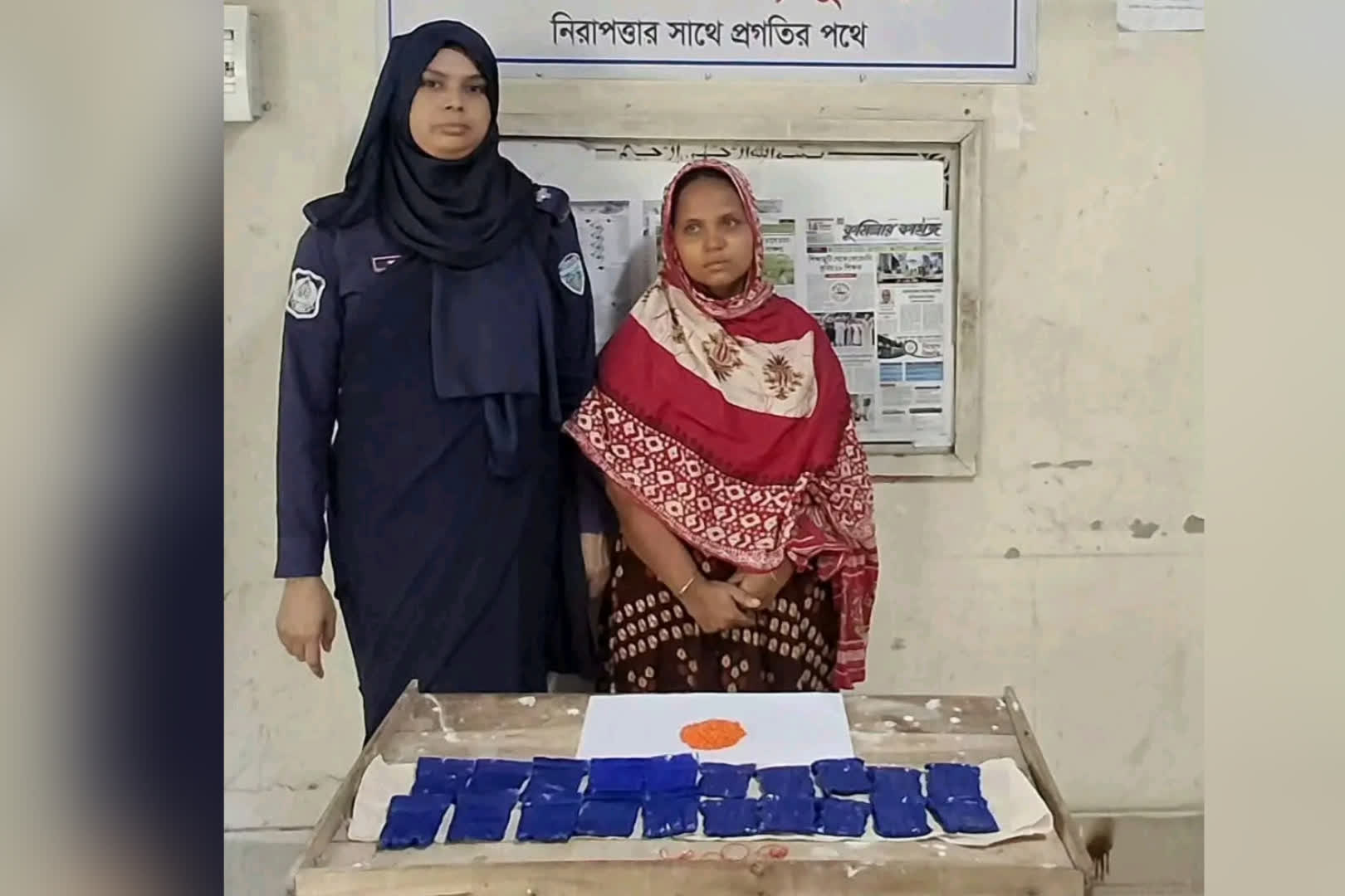 ব্রাহ্মণপাড়ায় ৪ হাজার পিস ইয়াবাসহ নারী আটক